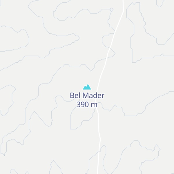 Map of Bel Mader