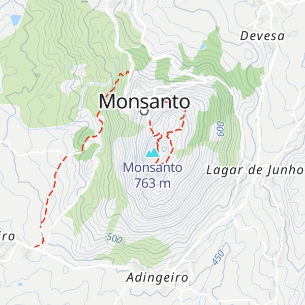 Map of Monsanto
