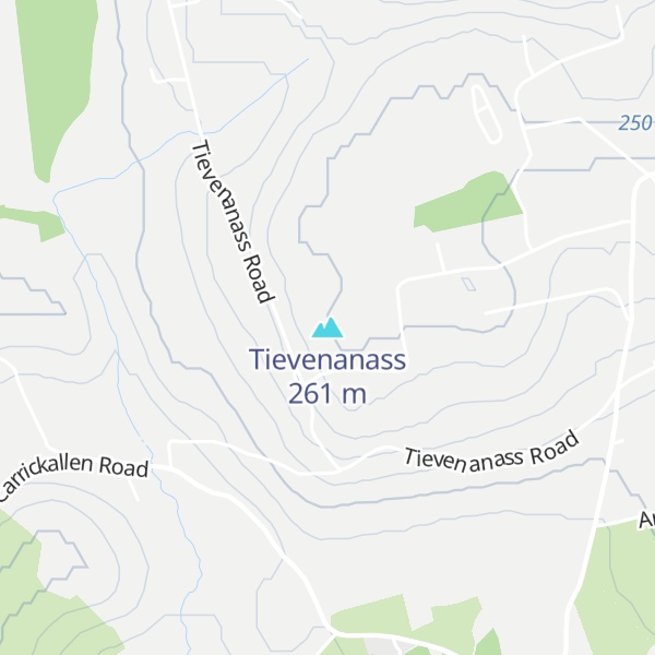 Map of Tievenanass