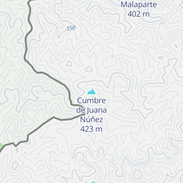 Map of Cumbre de Juana Núñez