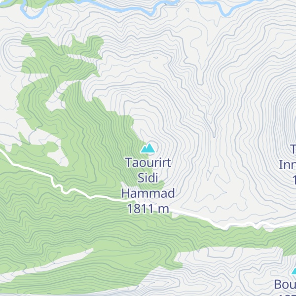 Map of Taourirt Sidi Hammad