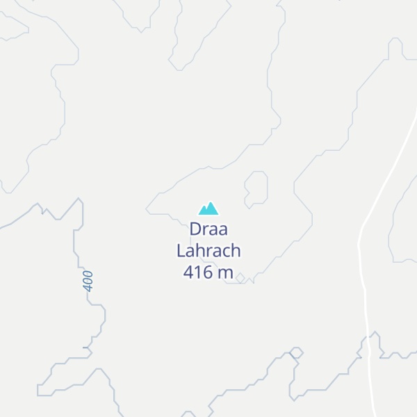 Map of Draa Lahrach