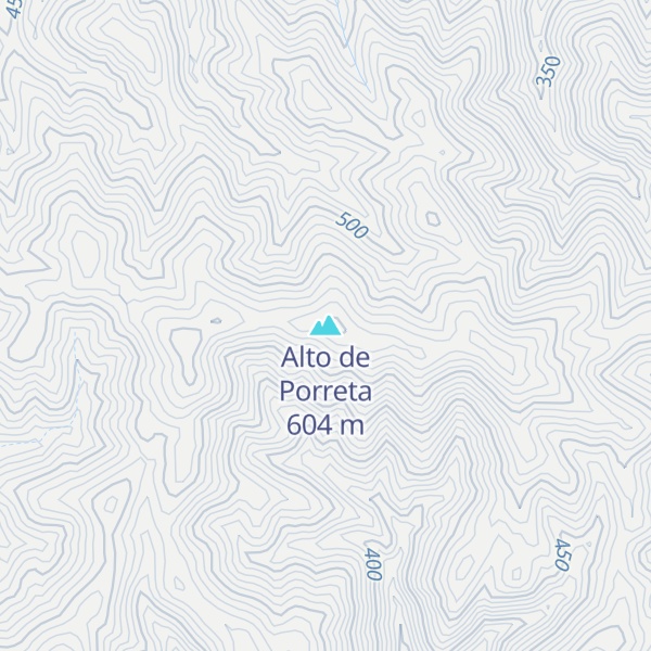 Map of Alto de Porreta