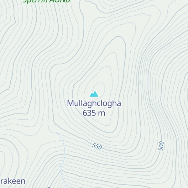Map of Mullaghclogha