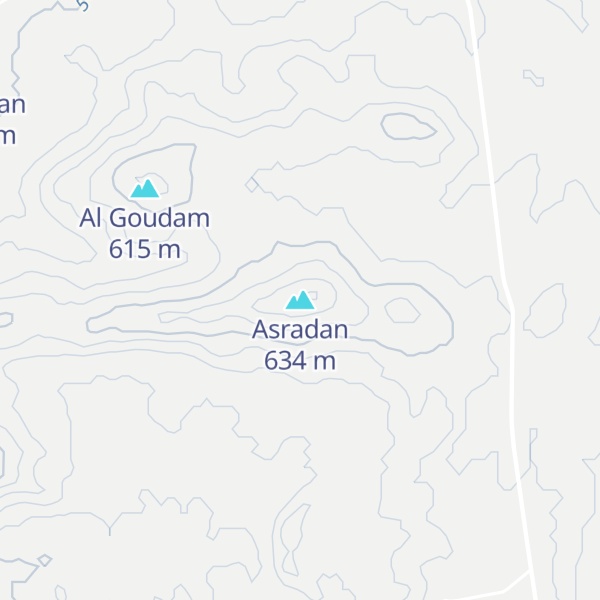 Map of Asradan