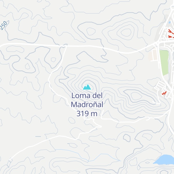 Map of Loma del Madroñal
