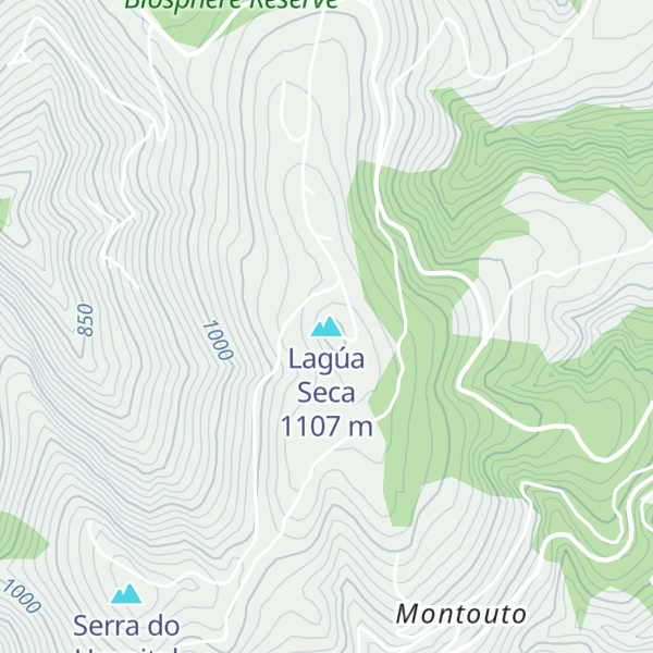 Map of Lagúa Seca