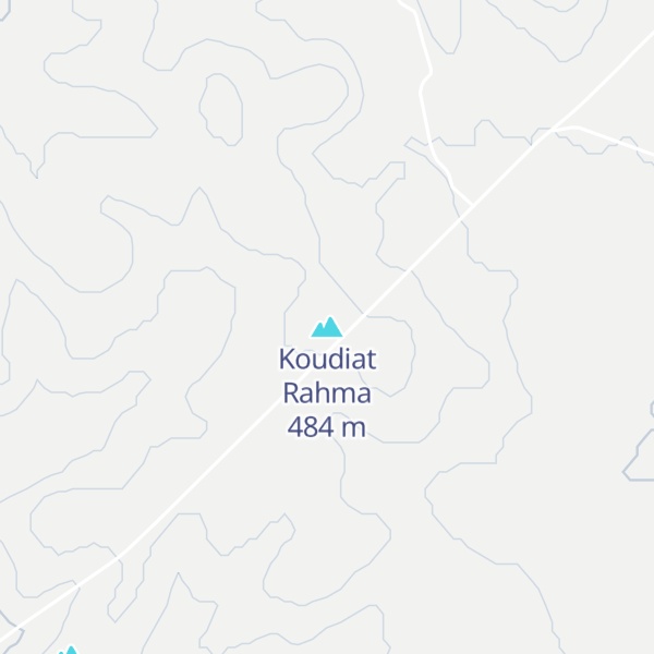 Map of Koudiat Rahma