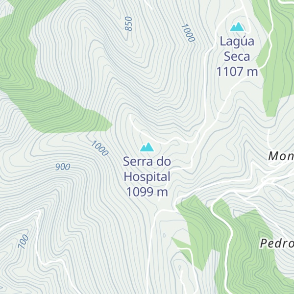 Map of Serra do Hospital
