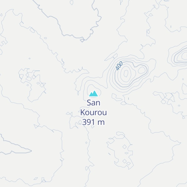 Map of San Kourou
