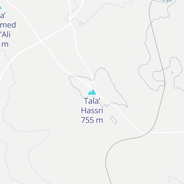 Map of Tala’ Hassri