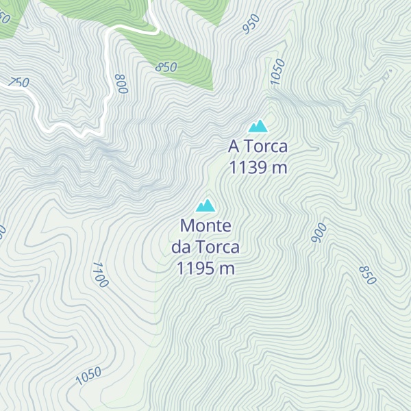 Map of Monte da Torca