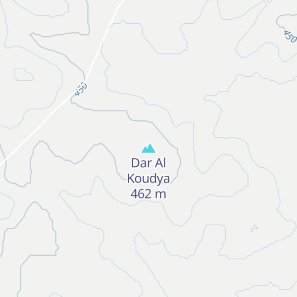 Map of Dar Al Koudya