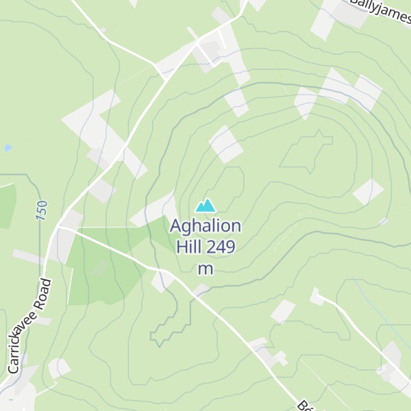 Map of Aghalion Hill