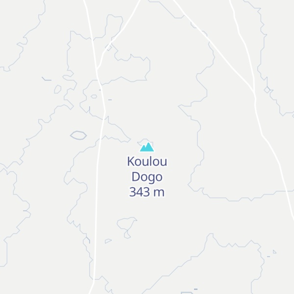 Map of Koulou Dogo