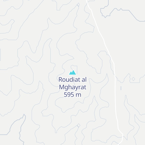 Map of Roudiat al Mghayrat