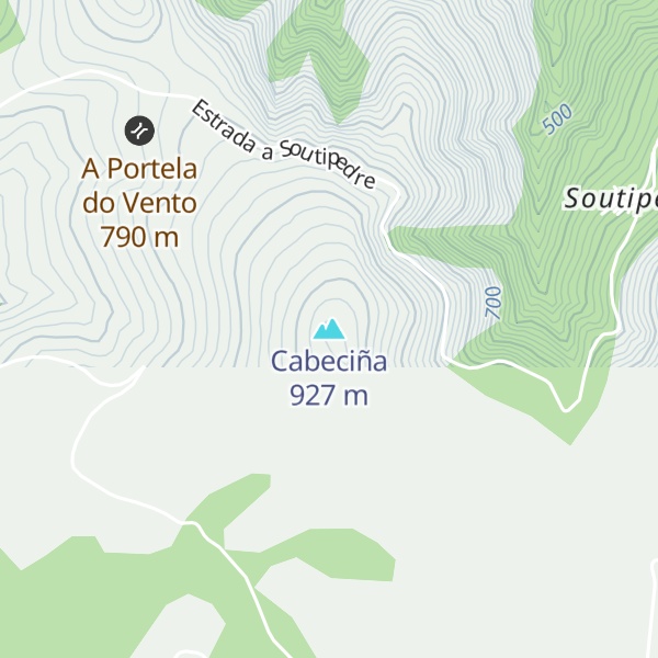 Map of Cabeciña