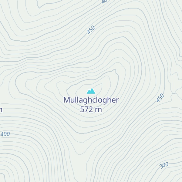 Map of Mullaghclogher