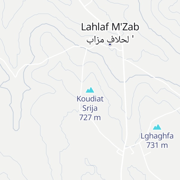 Map of Koudiat Srija