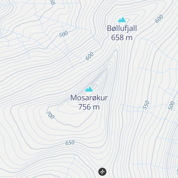 Map of Mosarøkur