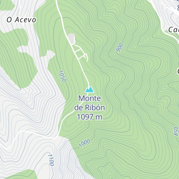 Map of Monte de Ribón