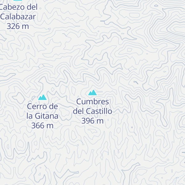 Map of Cumbres del Castillo
