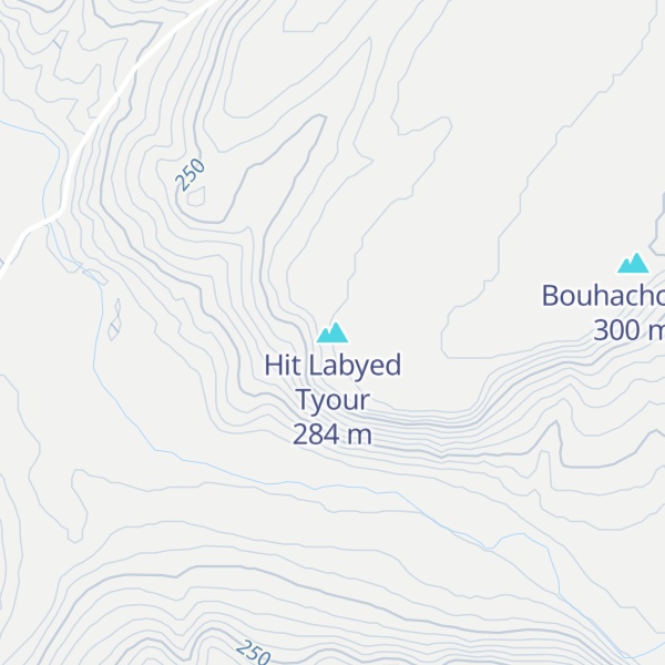 Map of Hit Labyed Tyour