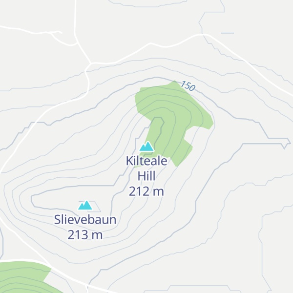 Map of Kilteale Hill