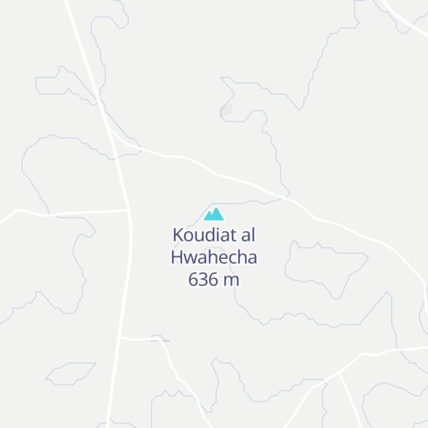 Map of Koudiat al Hwahecha