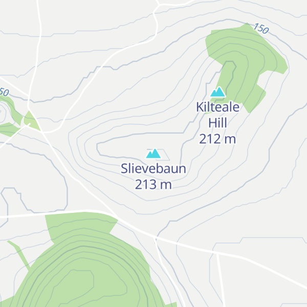 Map of Slievebaun