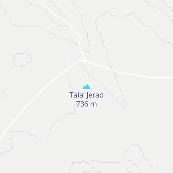 Map of Tala’ Jerad
