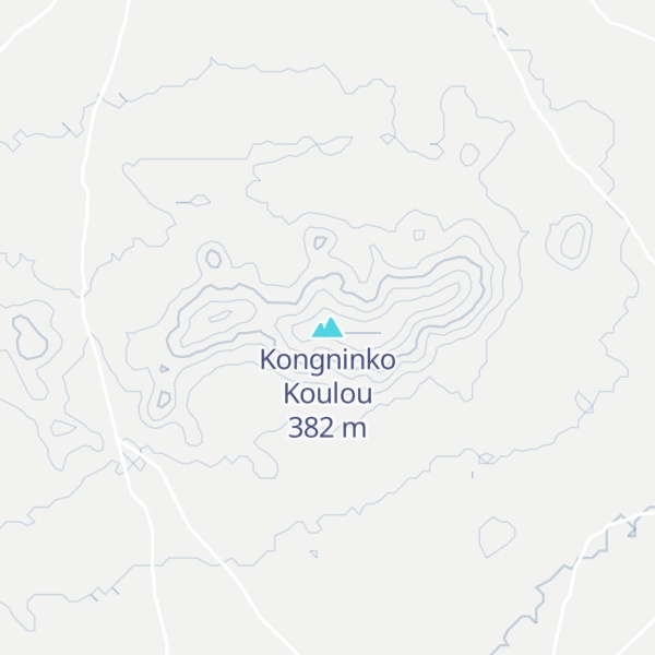Map of Kongninko Koulou