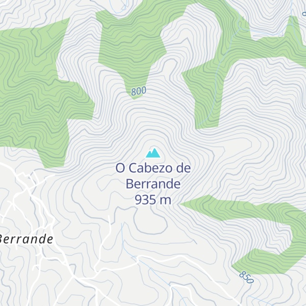 Map of O Cabezo de Berrande