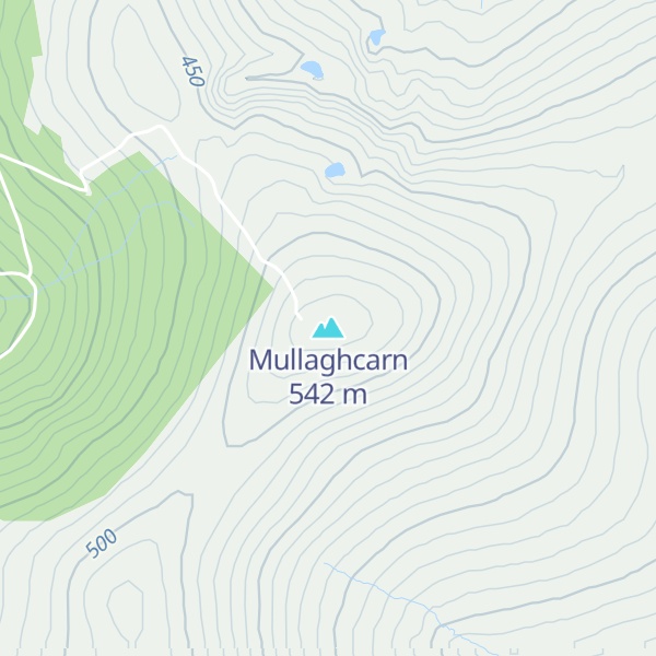 Map of Mullaghcarn