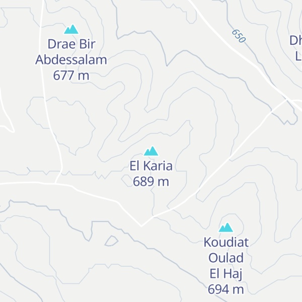Map of El Karia