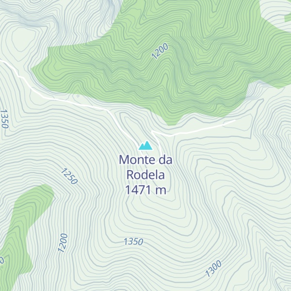 Map of Monte da Rodela