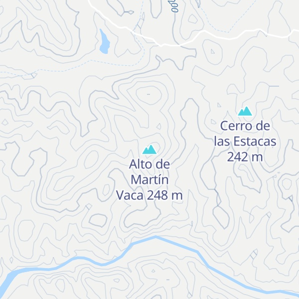 Map of Alto de Martín Vaca