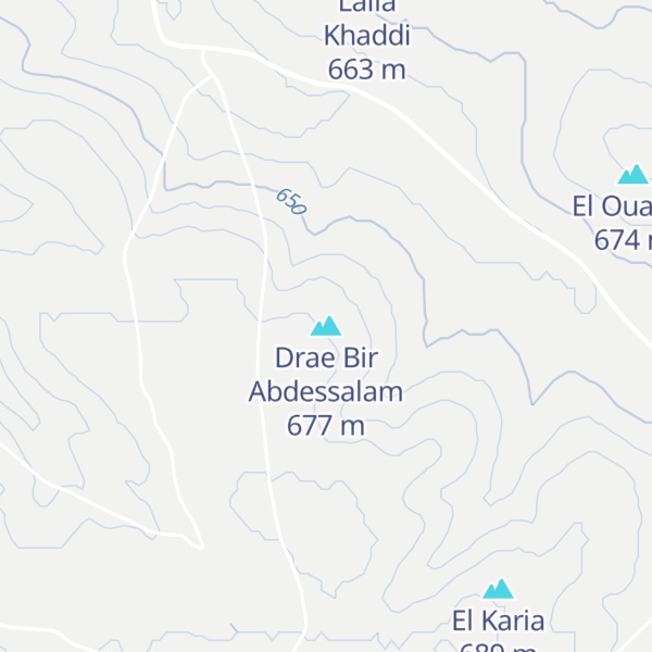 Map of Drae Bir Abdessalam