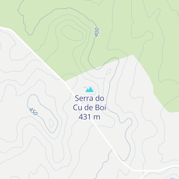 Map of Serra do Cu de Boi