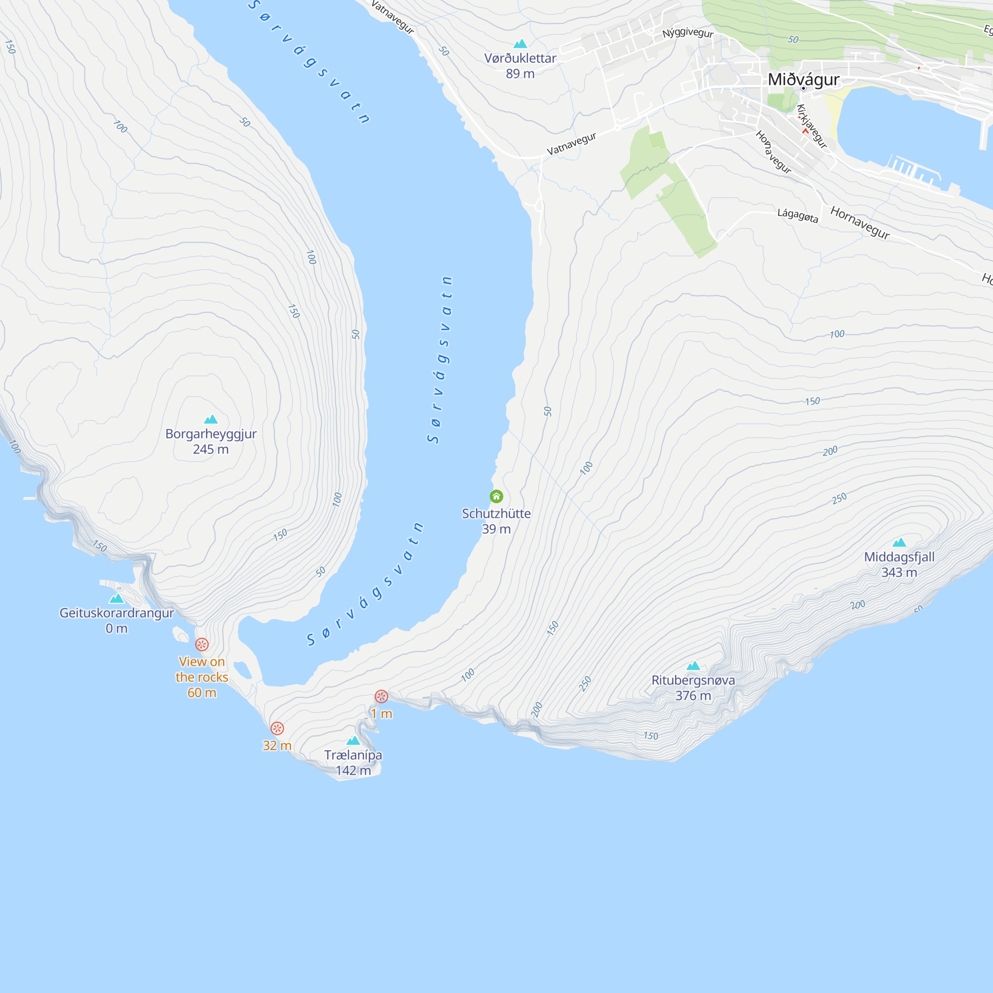Schutzhütte map