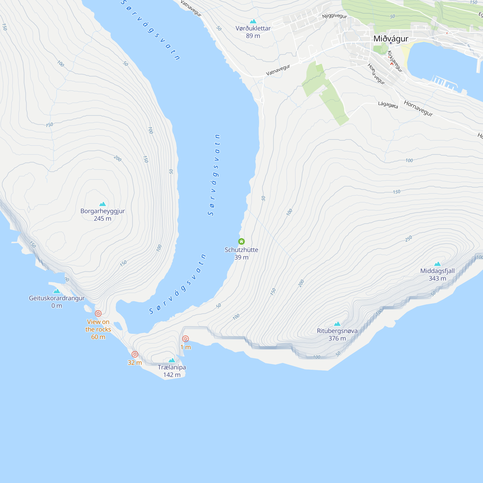 Schutzhütte map