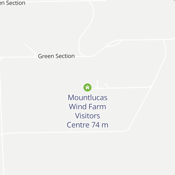 Map of Mountlucas Wind Farm Visitors Centre