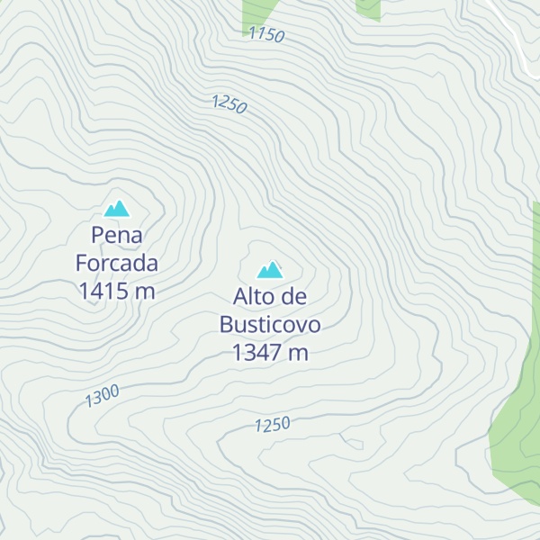 Map of Alto de Busticovo