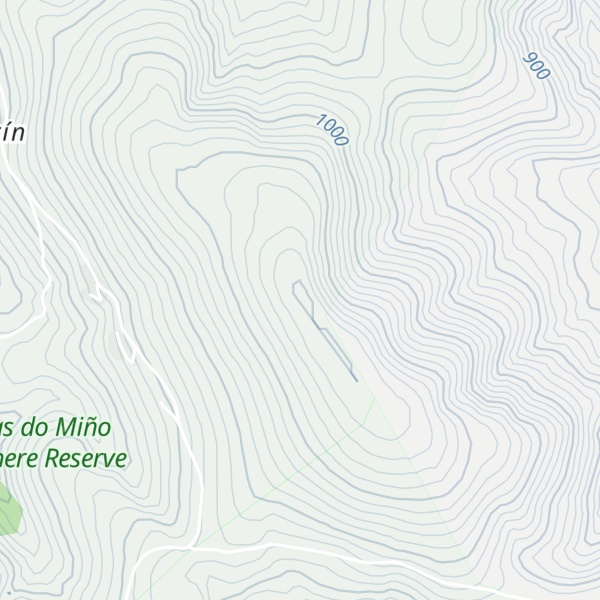 Map of Alto das Valiñas