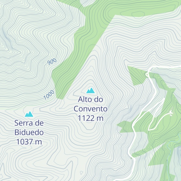 Map of Alto do Convento