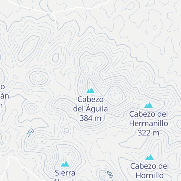 Map of Cabezo del Águila