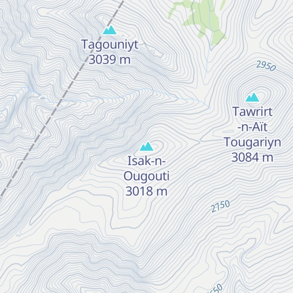 Map of Isak-n-Ougouti