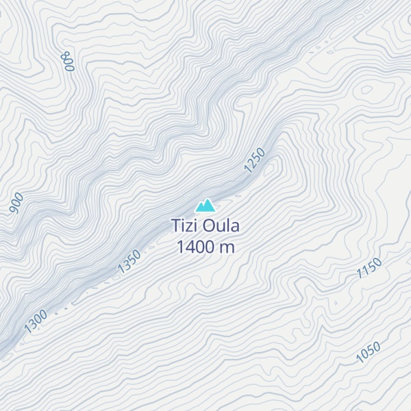 Map of Tizi Oula