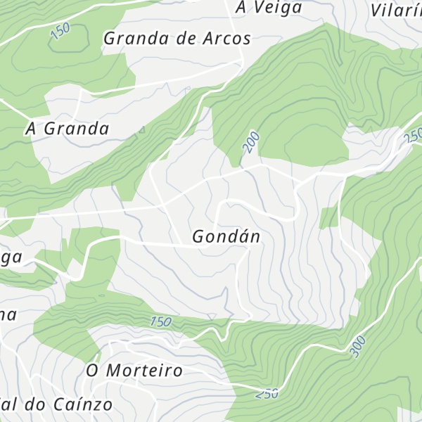 Map of Refugio de Peregrinos