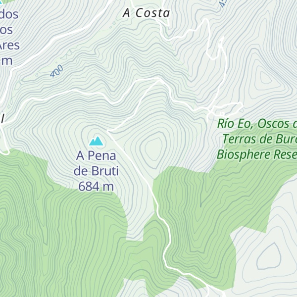 Map of O Pico